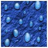 ArtScape 7' Blue Drops Pool Table Cloth