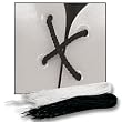 40" Shoulder Pad Laces - Black - Football