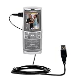 Classic Straight USB Cable for the Samsung T629 with Power Hot Sync and Charge capabilities - Gomadic Brand w/ TipExchange Technology