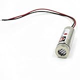 WYHP 5mW Red Laser Line Module Focus Adjustable Laser Head 650nm Pack of 1pcs