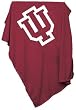 Indiana Hoosiers Sweatshirt Blanket/Throw - NCAA College Athletics