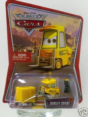 Childrens Toyshop  Third Party New : Disney Pixar cars Character : Dudley Spare World of cars No. 68