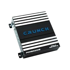 Crunch PowerZone P500.2 500 Maxx Watt Power A/B Class Two-Channel Amplifier