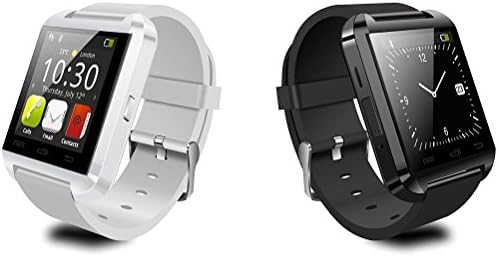 GREENDEER Brand New White Fashion Looking Luxury Bluetooth Smart Watch Wrist Wrap Watch Phone for IOS Apple iphone 44S55C5S Android Samsung S2S3S4S5Note 2Note 3 HTC