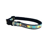 New Style Spiffy Dog Blue Sunset Dog Collar-Medium
