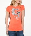 G by GUESS Sara Splatter Tee