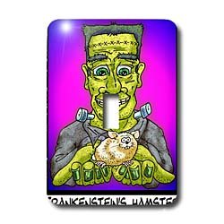 Londons Times Funny Animals Cartoons - Frankenstein s Hamster - Light Switch Covers - single toggle switch