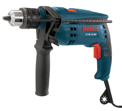 Bosch 1191VSRK 120V 1/2 Single Speed Hammer Drill