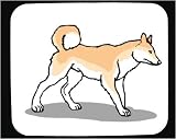 Decorated Mouse Pad with husky, dog, pet, animal