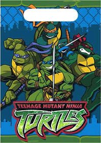 Teenage Mutant Ninja Turtles Bags 8ct
