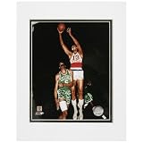 Philadelphia 76ers #13 Wilt Chamberlain 11 x 14 Matted 1967 Player Action Photo