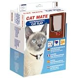 Cat Mate 254B - Electromagnetic Cat Flap - Brown