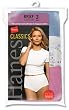 Womens Hanes 3 Pair Classics Cotton Briefs - CW40WH