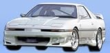 1986-1992 Toyota Supra Demon Side Add Ons