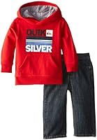 Quiksilver Baby Boys' Red Hoody with Jeans