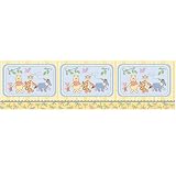 Disney Baby Pooh Self Adhsv Nursery Wall Border