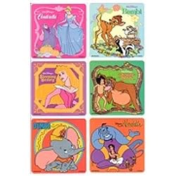 6 Disney Movie Glossy Stickers #1 by