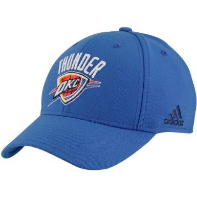 NBA Men's Oklahoma City Thunder Structured Flex Hat - Tx19Z, Small/Medium