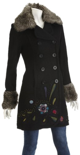 Desigual Damen Mantel Abrig Medio