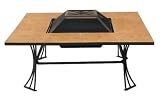 CGS SALJA17 22 Fire Pit with 45 Square Table Top