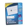 Avery 1-1/3 x 4 Inch White Mailing Labels 3500 Count (5962)