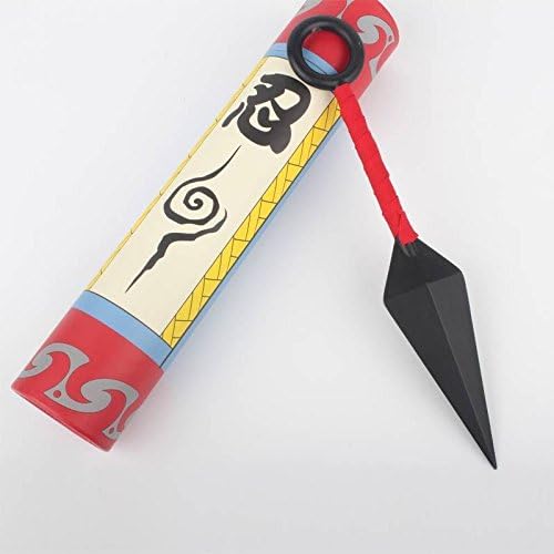 9.5'' Naruto Metal Cosplay Kunai Leaf Village Kakashi Sasuke Sakura Knife Weapon