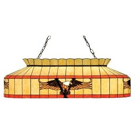 39.5"L Victory Eagle Oblong Pendant