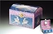 Children's Blue Ballerina Musical Jewelry Box With Spinning Ballerina