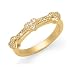 14k Yellow Gold Diamond 3 Heart Ring (1/5 cttw, H-I Color, SI1-SI2 Clarity)