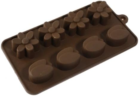 8 Cups Tulip Silicone Chocolate Pudding Mold