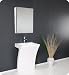 Fresca Quadro Pedestal Sink - Modern Bathroom Vanity
