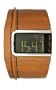 Diesel Men's DZ7035 Series IV Negative Display Leather Cuff Watch