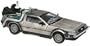 1/18 Diecast Model Delorean Time Machine From "Back to the Future 2" Movie
