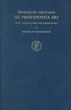 Books : De Providentia Dei: With Commentary (Vigiliae Christianae Supplements)