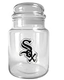 MLB Chicago White Sox 31-Ounce Glass Candy Jar - Primary Logo