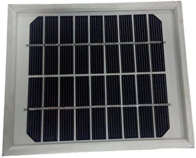 JETSUN 2.5Watt 2.5W Monocrystalline Photovoltaic Pv Solar Panel Module for 9v Battery Charging