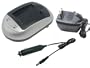 Sony Cybershot DSC-T2 Digital Camera Battery Charger - TechFuel&reg; AC & DC Compatible Desktop Battery Charger