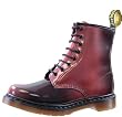 Dr. Martens 1460 8 Eye Boot Black/Yellow Stripe Patent