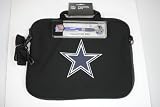 Dallas Cowboys Gift Set - NFL Team Neoprene Laptop Bag - Collector Pen