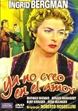 INGRID BERGMAN : YA NO CREO EN EL AMOR[DVD Non-USA Format, Pal Region 2 import]