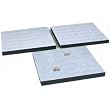108 Slot Gray Ring Tray Inserts Travel Showcase Displays