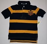 Baby Boys Polo Ralph Lauren Stripe Equestrian Rugby Shirt