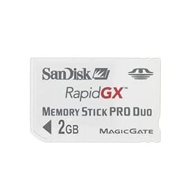 SANDISK RAPID GX PRO DUO 2GB GAMING