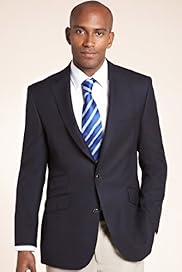 Luxury Sartorial British Pure New Wool 2 Button Blazer