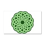 38.5 x24.5 Wall Vinyl Sticker Celtic Knot Wreath