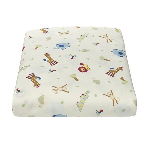 Tiddliwinks Safari Crib Sheet