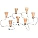 Lidco L200 Electric Patio Party Lights, 7 Light Bamboo