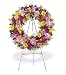 Eternity Wreath of Funeral Flowers