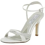 Liz Rene Couture Womens Holly Dyeable Sandal