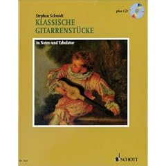Klassische Gitarrenst�cke in Noten und Tabulatur. Plus CD